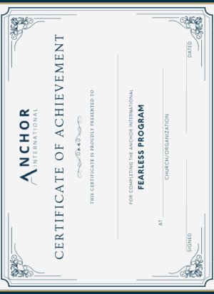 Fearless Certificate (Set of 25)